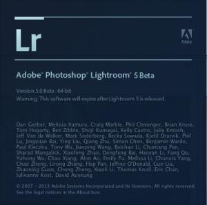 Adobe Lightroom 5