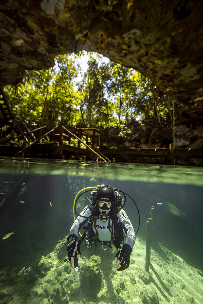 Diving in the Cenotes with the Marelux Z9 housing