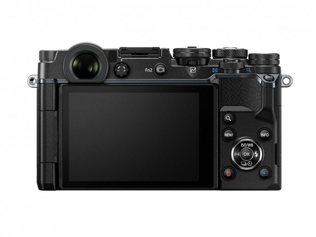 Olympus PEN-F Review: Back view